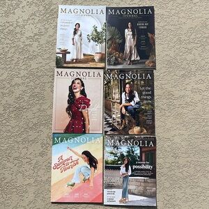 Lot of six MAGNOLIA  journal magazines